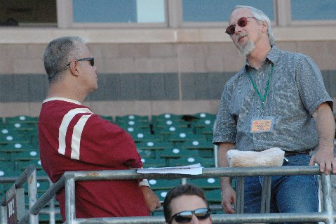 Tedd at the Arizona Fall League